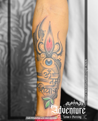 Shiv Mahadev tattoo design Adventure Tattoo Ahmedabad